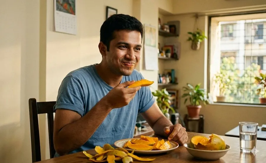ડાયાબિટીસમાં કેરી ખાવી સેફ છે કે નહીં? જાણો શું કહે છે ડૉક્ટર્સ અને શું છે કેરી ખાવાના નિયમો 3 mango.jpg