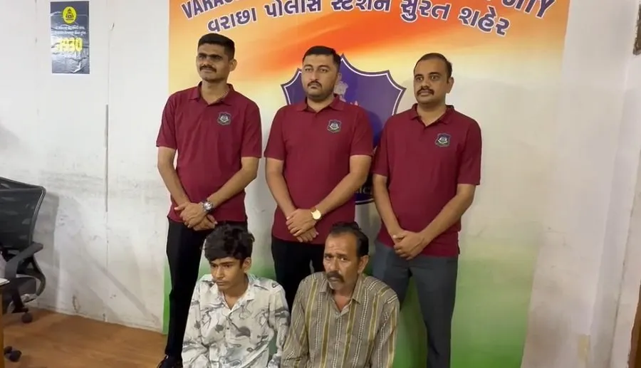 વરાછા પોલીસની સપાટો: ખૂનની કોશિશ કરનાર બાપ-દીકરો ગણતરીના કલાકોમાં જેલભેગા 3 po.jpg