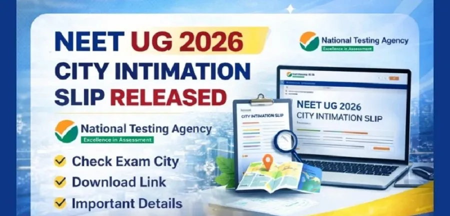 NEET UG Re-Exam 2026: પુનઃપરીક્ષા માટે સિટી ઇન્ટીમેશન સ્લિપ જાહેર, આ રીતે કરો ડાઉનલોડ 2 Neet re
