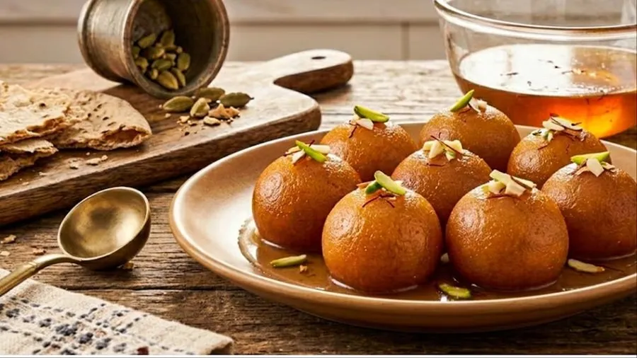 વાસી રોટલી ફેંકવાની ભૂલ હવે ક્યારેય ન કરતા! મિનિટોમાં બનાવો હલવાઈ જેવા રસાદાર ગુલાબજાંબુ 2 Leftover Roti Gulab Jamun