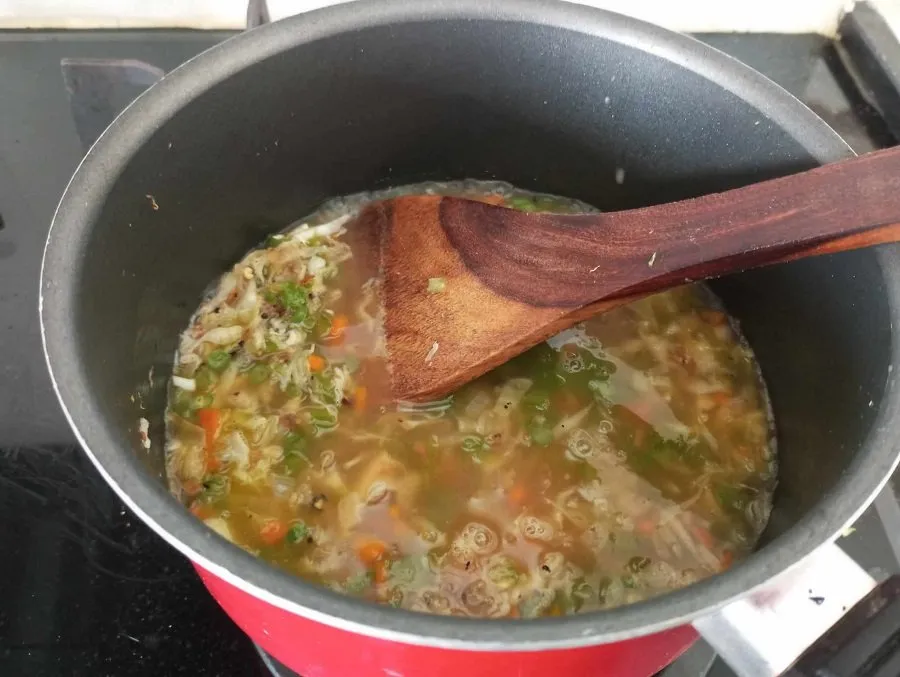 Ragi Vegetable Soup