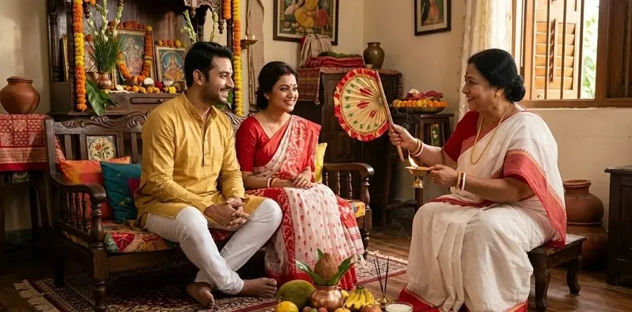 શા માટે ખાસ છે જમાઈ ષષ્ઠી? જાણો આ પરંપરા પાછળનું રહસ્ય અને સાસુ-જમાઈના અનોખા સંબંધની વાત 2 Jamai Shasthi