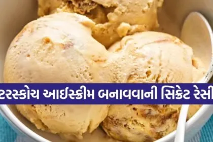 Butterscotch ice cream