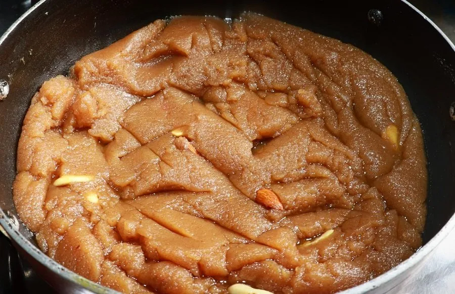 wheat halwa