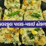 Spinach corn dhokla 2606