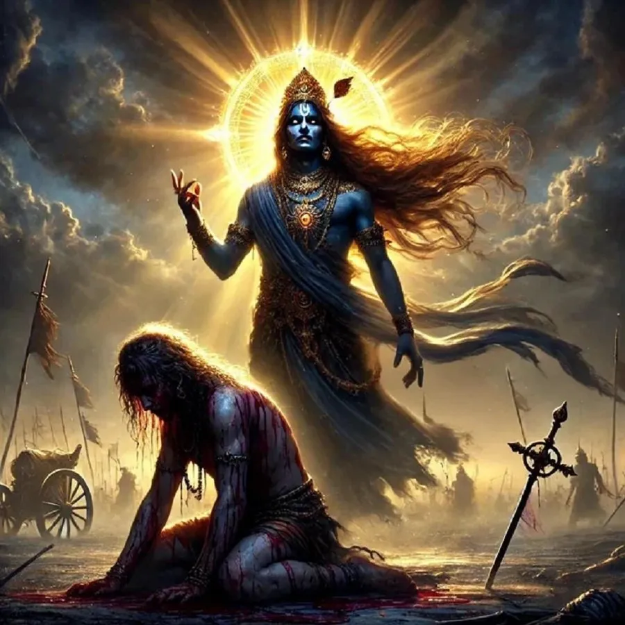 મહાભારતના એ ૫ શ્રાપ જેણે ઇતિહાસ અને ભવિષ્યની દિશા બદલી નાખી 3 Ashwatthama.jpg