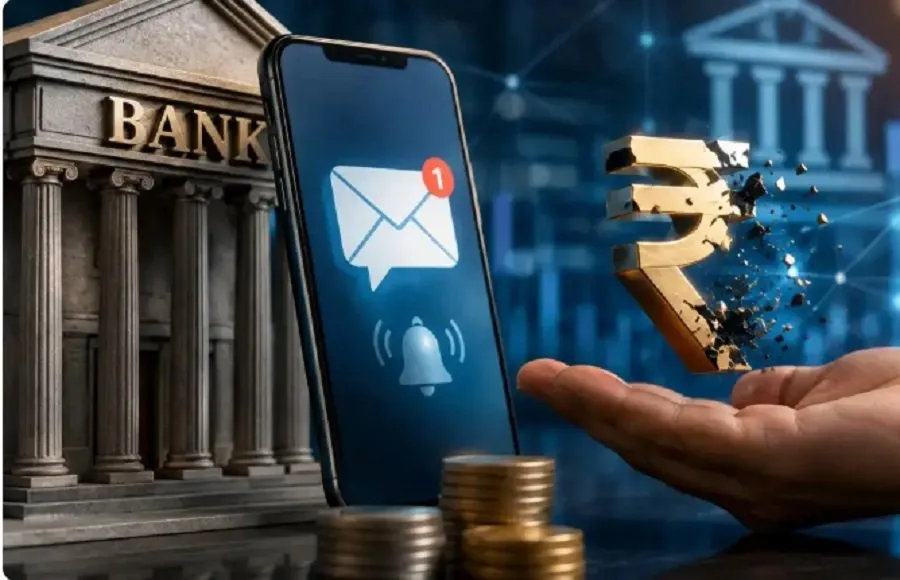 RBI એ બેંકોને 300 કરોડનો ફટકો આપ્યો! તેઓ SMS એલર્ટ દ્વારા પૈસા કમાઈ શકશે નહીં 2 SMS CHARGE BANK.jpg