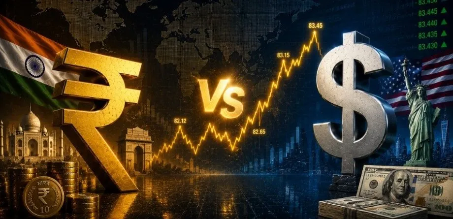 શરૂઆતી નબળાઈ બાદ રૂપિયાની શાનદાર રિકવરી 3 Rupee vs dollar.jpg