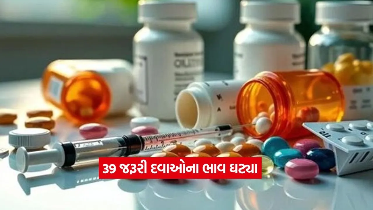 સામાન્ય માણસને મોટી રાહત: BP, ડાયાબિટીસ અને હાર્ટની દવાઓ 40% સુધી સસ્તી થઈ! 1 Medicines2.jpg