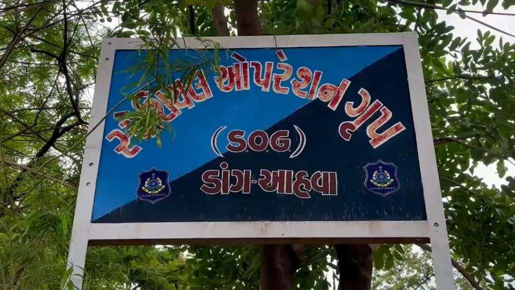 ડાંગમાં પોલીસનું સપાટું: SOG દ્વારા ગાંજાના જથ્થા સાથે એક ઝડપાયો 2 dang2