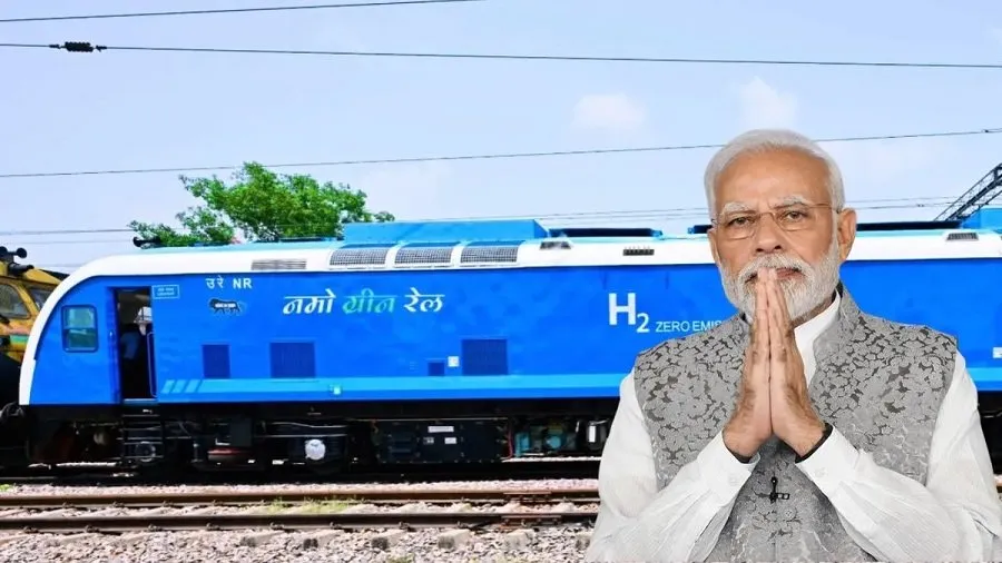 હવે ધુમાડો નહીં, માત્ર વરાળ! ભારતની પ્રથમ હાઈડ્રોજન ટ્રેનની આ છે અદભૂત ખાસિયતો 2 Hydrogen Fuel Train