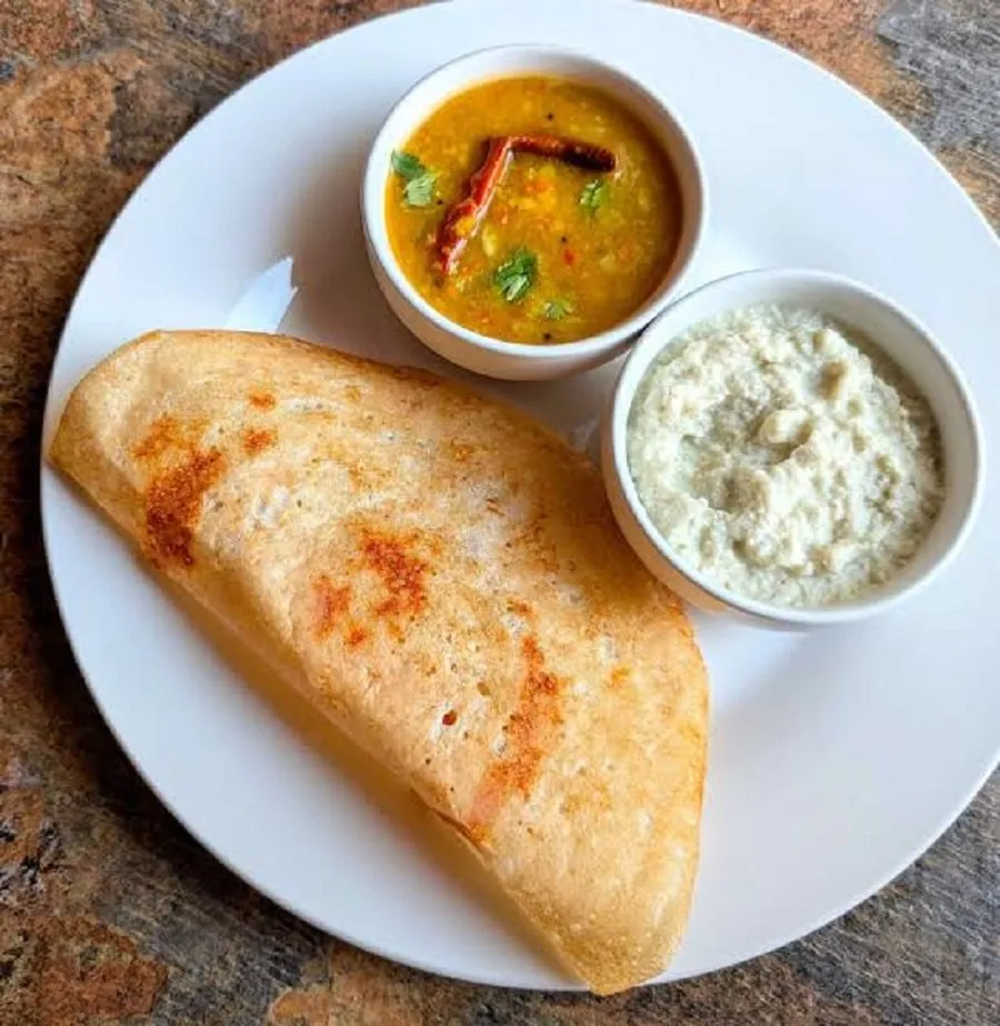 Homemade Rice Dosa