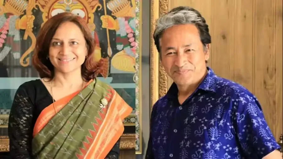 સોનમ વાંગચુકને ખસેડવાની માંગ: પત્ની ગીતાંજલિએ લગાવ્યા ગંભીર આરોપ 3 sonam wanchuk.jpg