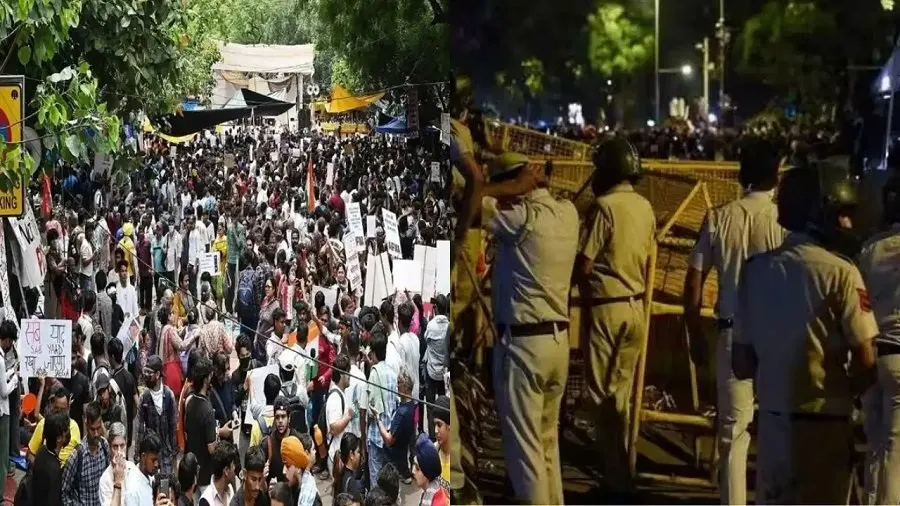 દિલ્હી જંતર-મંતર હિંસા મામલો: વિદ્યાર્થીઓ સામે નોંધાયેલા કેસ પર ક્યારે લેવાશે નિર્ણય? 2 cpj0.jpg