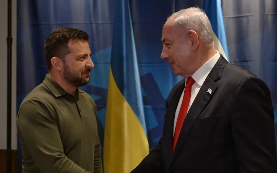 Zelensky and Netanyahus visit to Washington.jpg