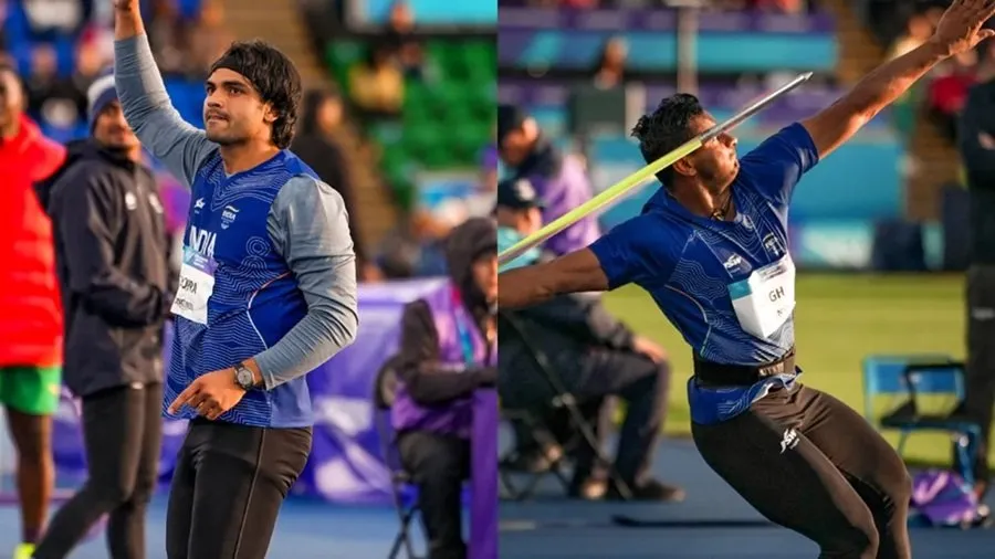 CWG 2026: જેવલિન થ્રોમાં ભારતનો દબદબો! નીરજ ચોપરાને સિલ્વર તો યશવીર સિંહે બ્રોન્ઝ જીત્યો 2 ni.jpg