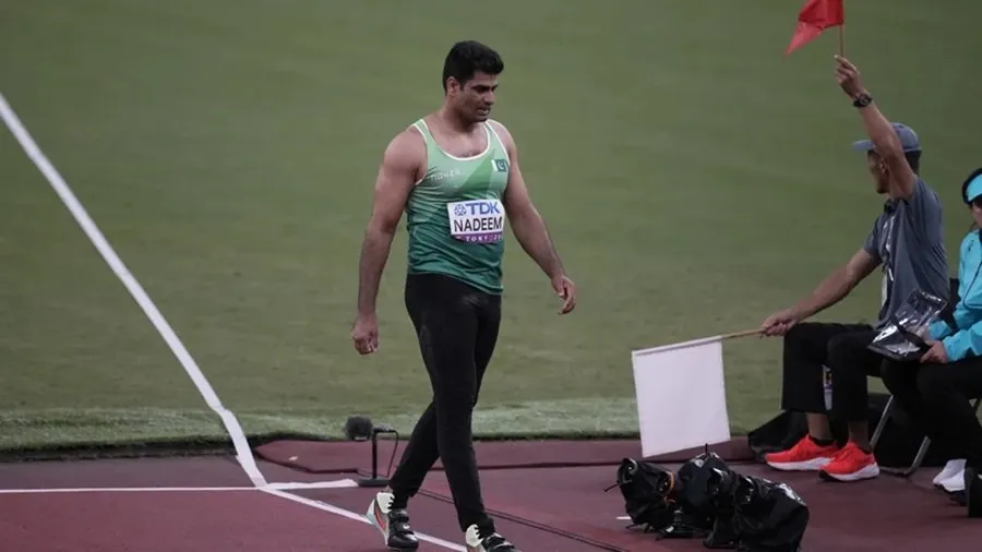 CWG 2026: પાકિસ્તાનના અરશદ નદીમનો ત્રીજા રાઉન્ડમાં છૂટ્યો પરસેવો, શ્રીલંકન એથ્લેટે જીત્યો ગોલ્ડ મેડલ! 2 arsad.jpg