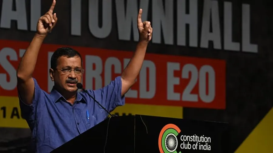 '૪ ઓગસ્ટે બપોરે ૧૨ વાગ્યે': E20 મુદ્દે 'જેલથી ન ડરતા ૧૦૦ લોકો' સાથે PM નિવાસસ્થાન તરફ માર્ચ કરશે કેજરીવાલ 2 kejariwal.jpg