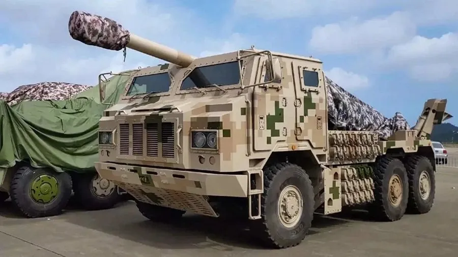 Chinese howitzer 