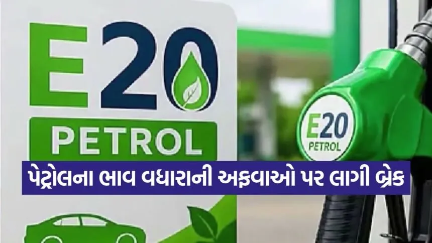 E20 Petrol Price Rumor