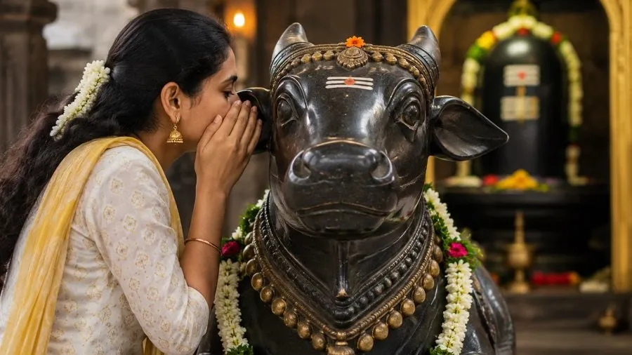 શું તમે પણ નંદી મહારાજના કાનમાં કહો છો પ્રાર્થના? જાણી લો આ ચોક્કસ નિયમો 2 Nandi Worship