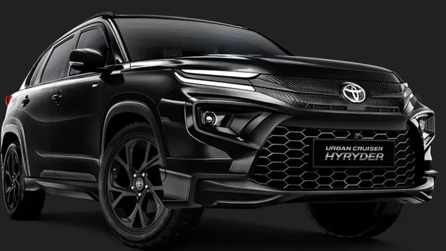 Toyota Hyryder Aero Black Edition લોન્ચ: રેગ્યુલર મોડેલ કરતાં કેટલી અલગ અને શું છે ખાસિયત? 3 car.jpg