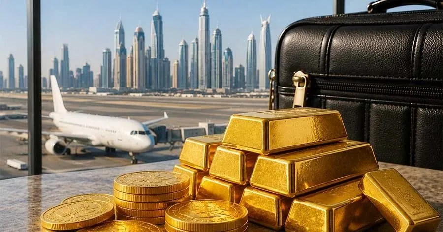 UAE Tehran Gold Cash Flight 