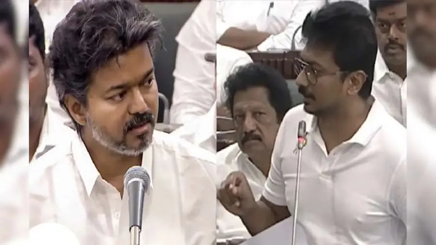 તમિલનાડુ વિધાનસભામાં ધમાસણ: DMK ધારાસભ્યો મફત કાર લેવાનો ઇનકાર કર્યો, CM વિજયની યોજના સામે ઉઠાવ્યા સવાલો 2 DMK.jpg