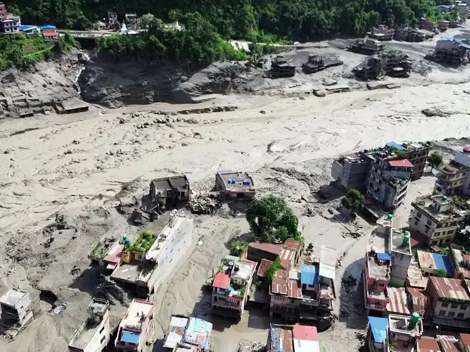Nepal Glacier Lake Outburst Flood Hazard Alert
