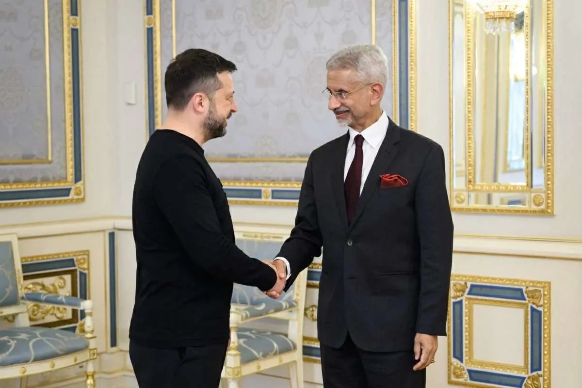 Jaishankar Zelensky Meeting 