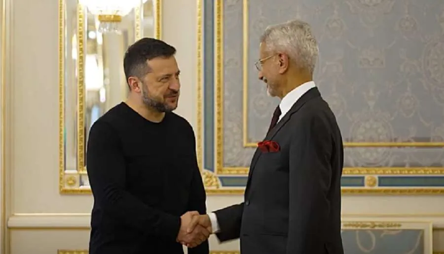 Jaishankar Zelensky Meeting 