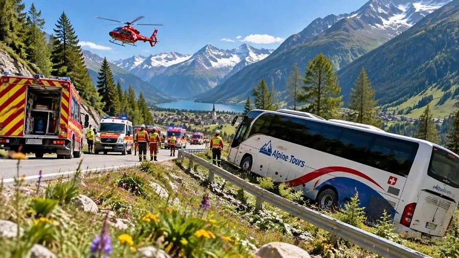 Tourist Bus Accident