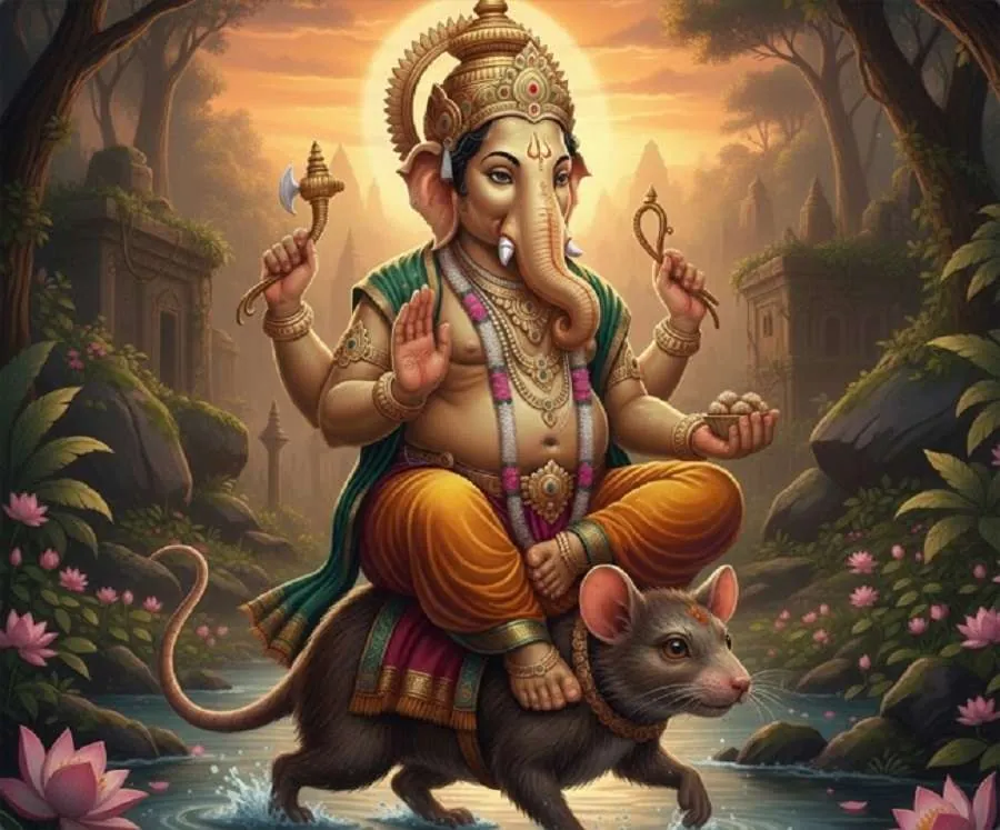 જાણો કેમ ભગવાન ગણેશે ઉંદરને જ બનાવી દીધું પોતાનું વાહન, આ છે રસપ્રદ પૌરાણિક કથા 3 Ganesh Chaturthi