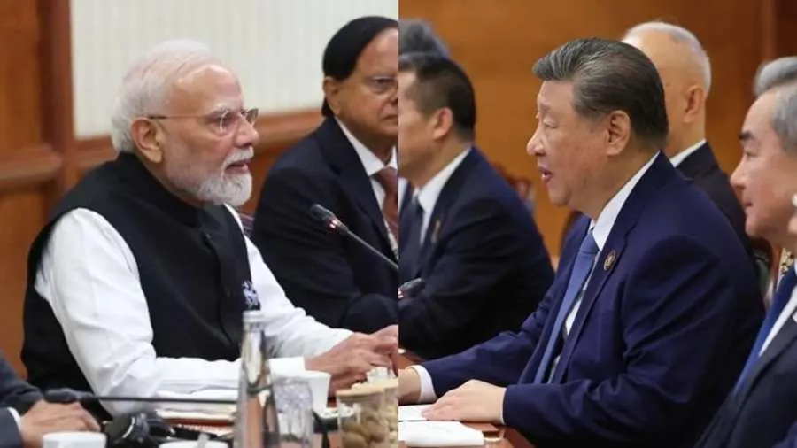 7 વર્ષ પછી ભારત પહોંચ્યા જિનપિંગ! PM મોદી સાથેની ચર્ચા બાદ ભારત-ચીન સંબંધોમાં આવ્યો નવો મોડ 2 Modi and Jinping2.jpg