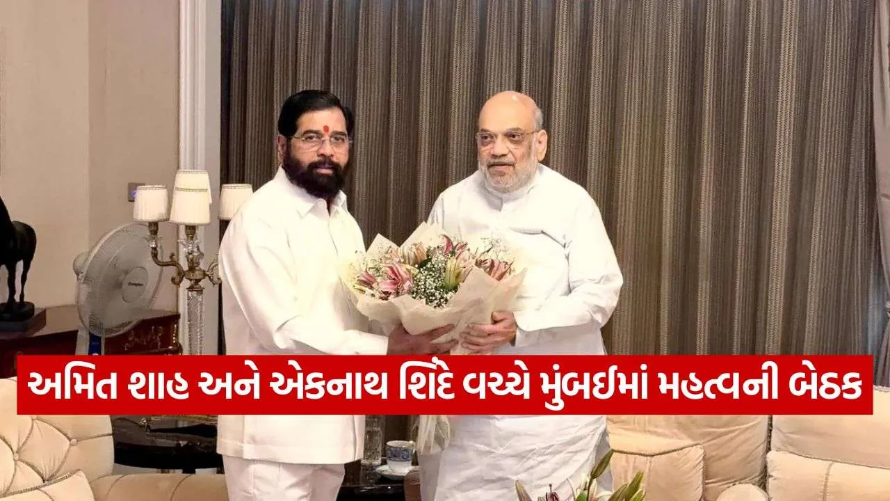 meeting between Amit Shah and Eknath Shinde