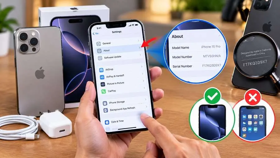 શું તમારો iPhone અસલી છે કે નકલી? 5 મિનિટમાં આ રીતે કરો ઓળખ 2 iPhone