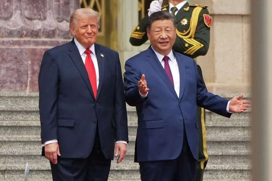 Trump and Xi Jinping