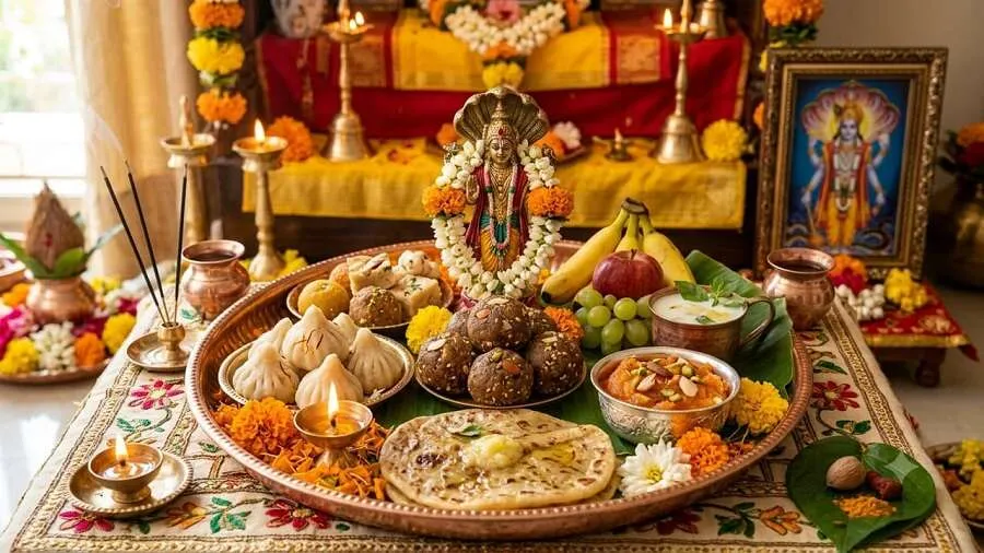 અનંત ચતુર્દશી પર પંચામૃતમાં ભગવાન વિષ્ણુને શોધવાની પરંપરા કેમ છે? જાણો તેનું પૌરાણિક રહસ્ય 2 Anant Chaturdashi