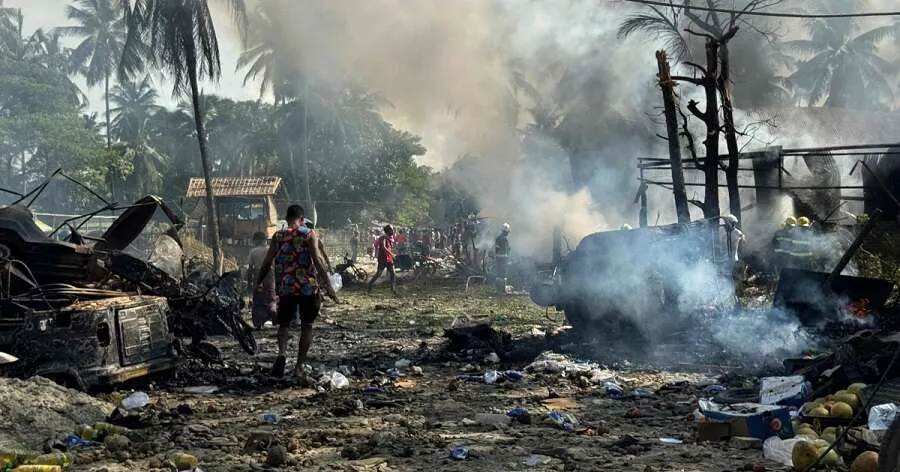 Myanmar Airstrike