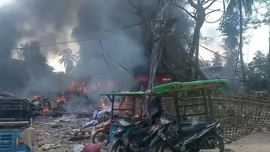 Myanmar Airstrike
