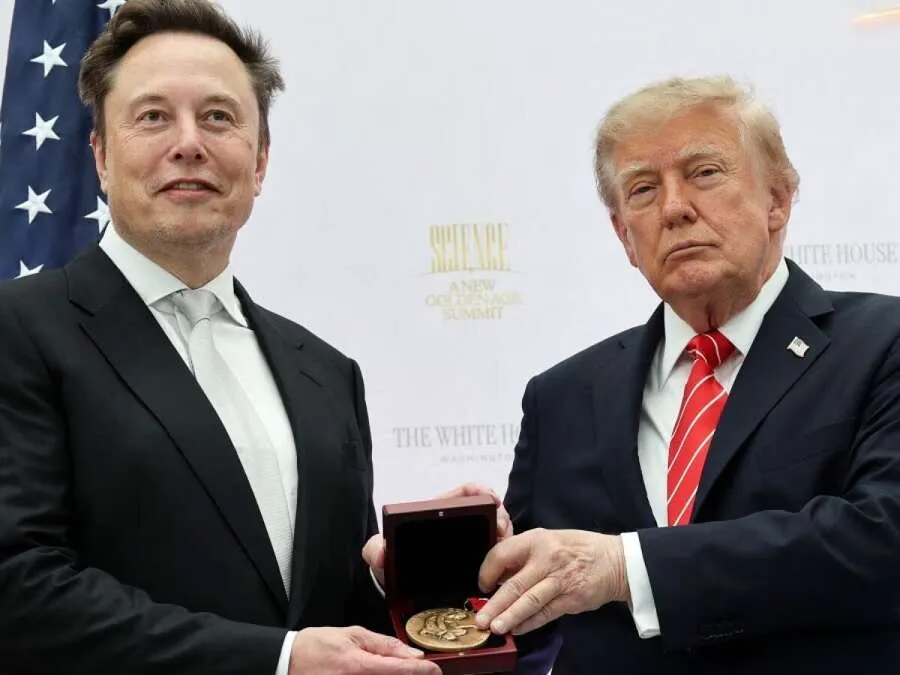 Donald Trum- Elon Musk