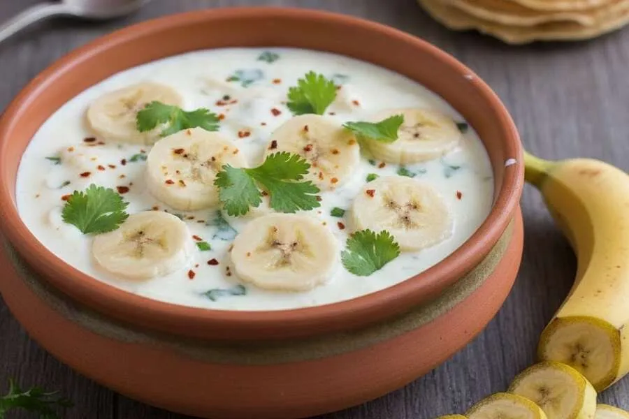 નવરાત્રિના પાંચમા દિવસે માં સ્કંદમાતાને ચઢાવો કેળાના રાયતાનો ભોગ, વ્રતમાં પણ ખાઈ શકાય છે આ સ્વાદિષ્ટ રેસિપી 2 Banana Raita