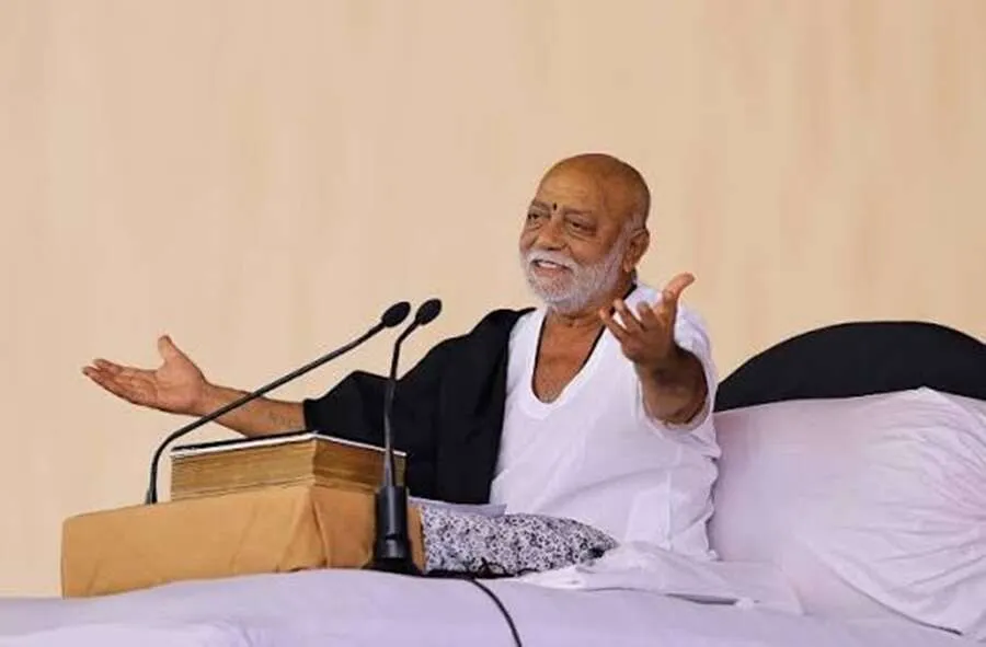 “ભરોસો એટલે શ્રદ્ધા અને વિશ્વાસનું સંયુક્ત સ્વરૂપ” – મોરારિ બાપુ 2 morari bapu1.jpg