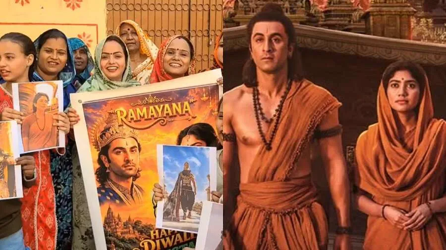 પાકિસ્તાન સુધી પહોંચ્યો રણબીર કપૂરની 'રામાયણ'નો જાદુ, કરાચીના મંદિરમાં લાગ્યા ફિલ્મના પોસ્ટર! 2 Ramayana Movie