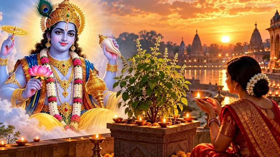 કાર્તિક મહિનામાં દરરોજ વાંચો આ પાવન કથા, ભગવાન વિષ્ણુ પૂરી કરશે તમામ મનોકામના! 3 Kartik Month