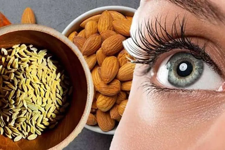 શું રોજ બદામ ખાવાથી ચશ્માના નંબર ઉતરી શકે? આંખો માટે બદામના ફાયદા અને વૈજ્ઞાનિક સત્ય 2 Almonds1.jpg